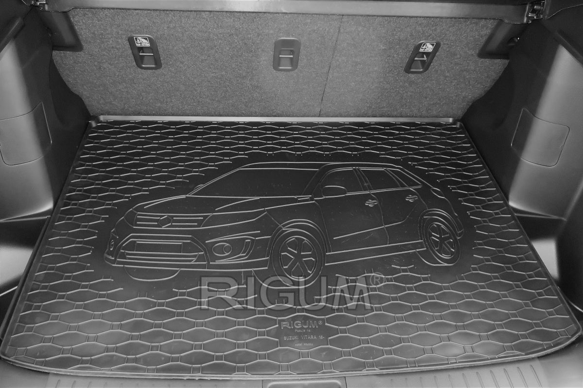Rigum bagasjeromsmatte til Suzuki Vitara II (LY) – 10 mm kanthøyde
