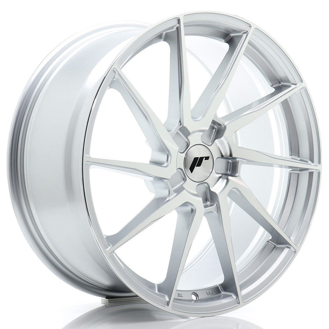 Felg JR Wheels JR36 20x8,5" Silver – sett forfra