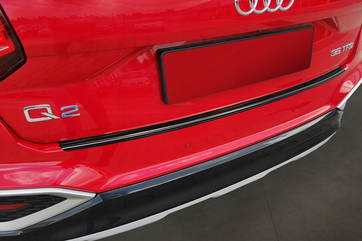 Avisa bakfangerbeskytter til Audi Q2 / SQ2 GA Facelift – svart overflate
