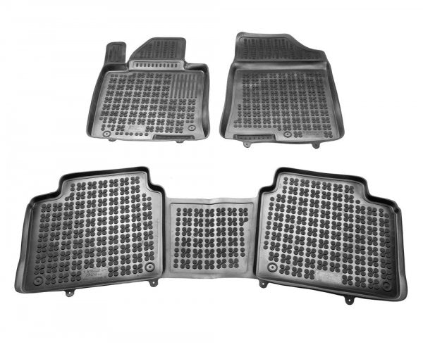 Rezaw-Plast gulvmatter til Kia OPTIMA IV / Optima PHEV Hybrid – svart gummi