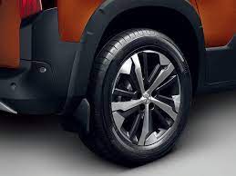 PSA OEM skvettlapp til Citroen Berlingo (K9), Opel Combo (K9), Toyota Proace City - sett 2 stk. – svart plast