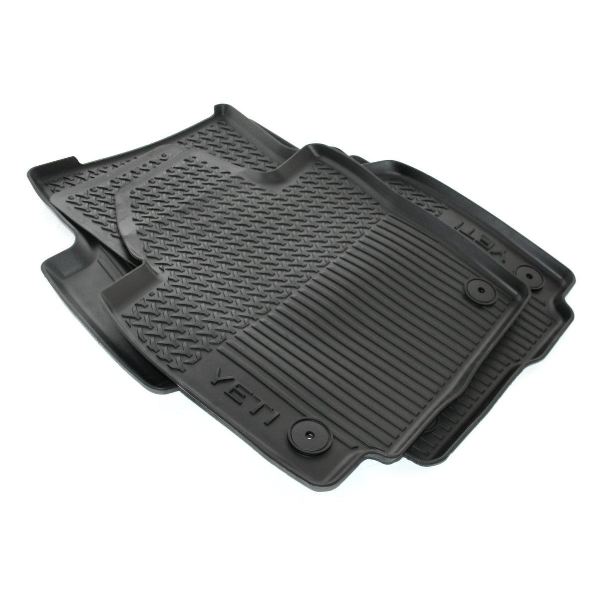 VAG OEM gulvmatter til Skoda Yeti – HDTE-materiale