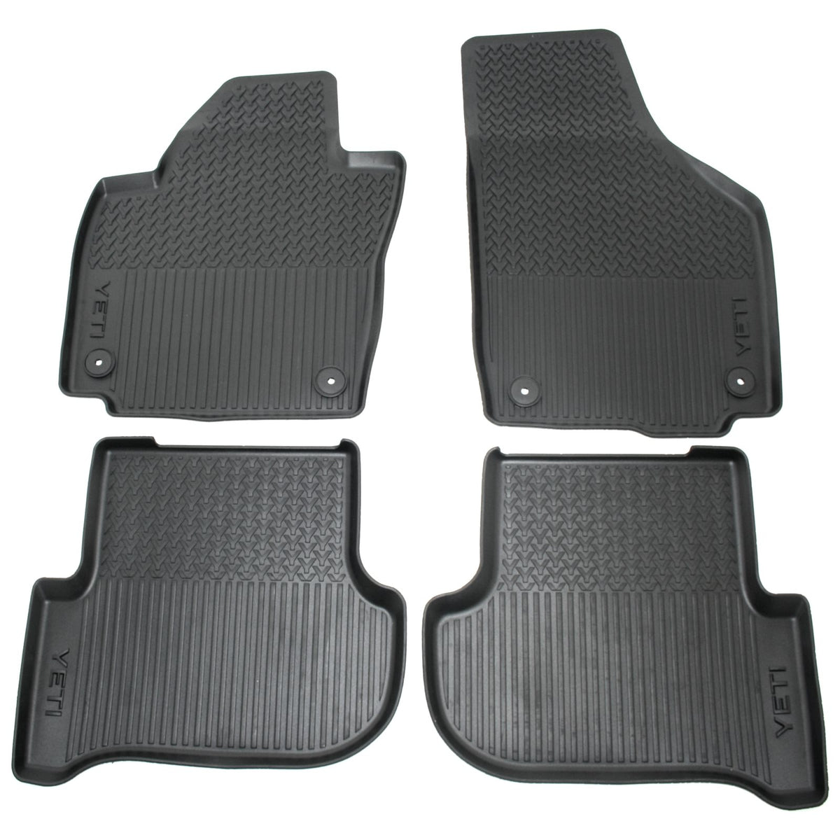 VAG OEM gulvmatter til Skoda Yeti – antiskli funksjon