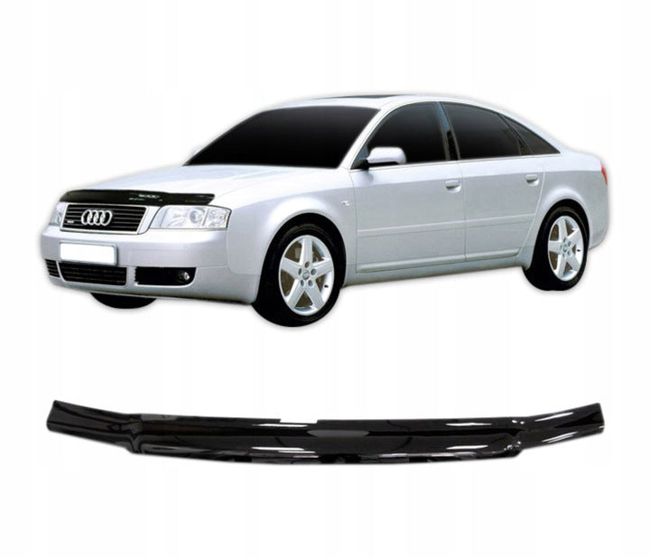 Scoutt panserbeskytter i akryl til Audi A6 C5 facelift - effektiv steinsprutbeskyttelse og enkel montering
