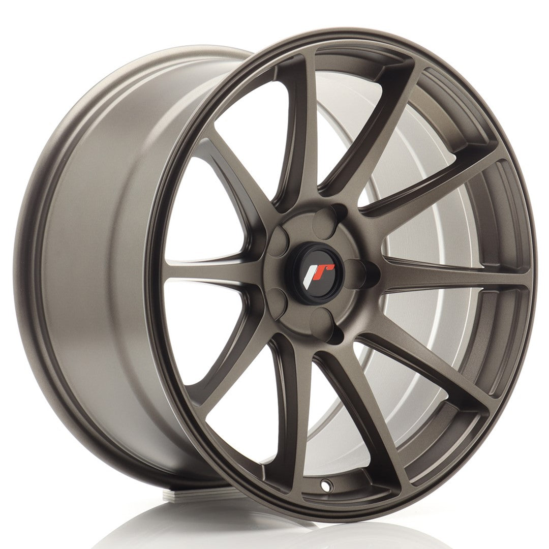 Felg JR Wheels JR11 18x9,5" Bronze – sett forfra