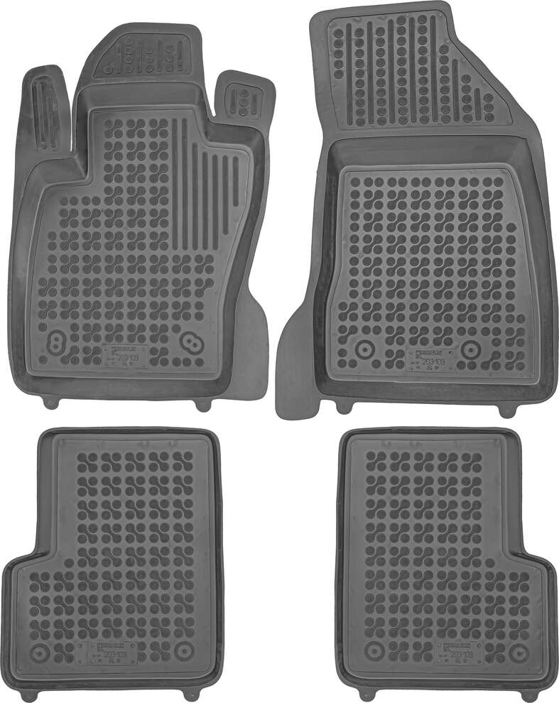 Rezaw-Plast gulvmatter til Jeep Renegade 4Xe – gummi