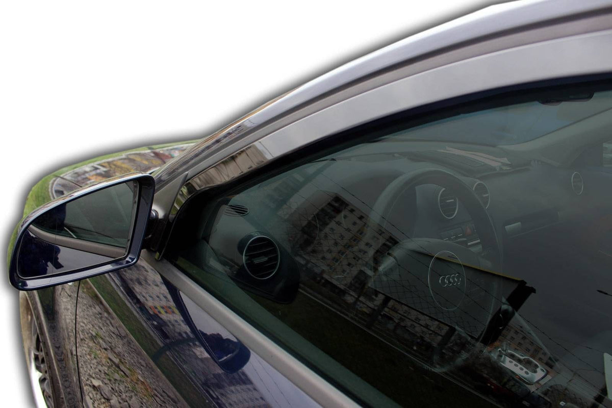Heko vindavviser til Audi A3 8P Sportback – transparent og sort