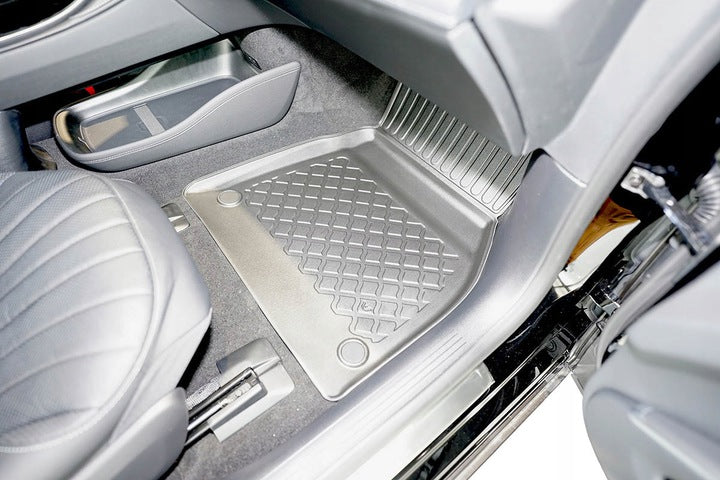 Gulvmatter Mercedes EQS (V297) (2021-) – TPE - sett bakfra
