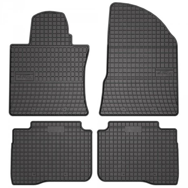 Frogum gummimatter til Ssangyong Korando IV (2019–) – svart, vanntett, TÜV-godkjent, sett med 4