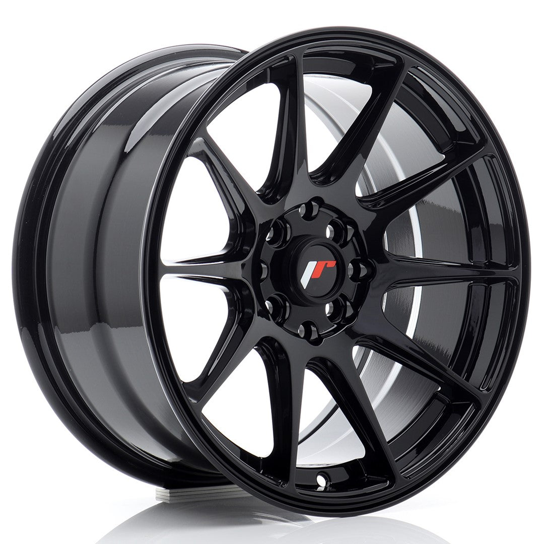 Felg JR Wheels JR11 16x8" Black – sett forfra