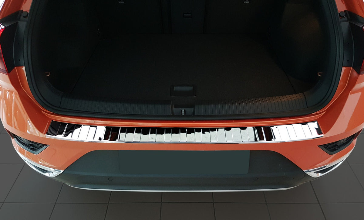 Avisa bakfangerbeskytter til Vw T-Roc I – sølv Silver Mirror