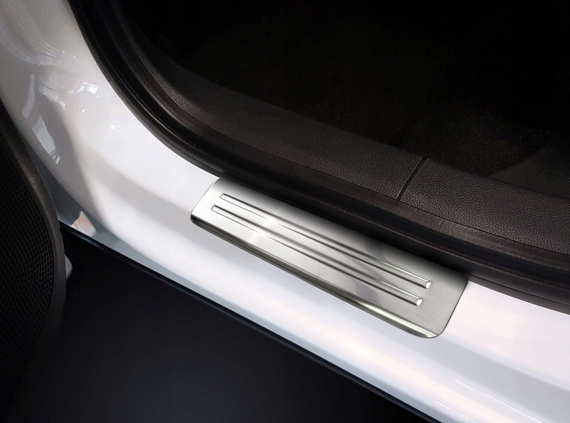 Avisa dørbeskytter til Seat Ateca – satin sølv finish