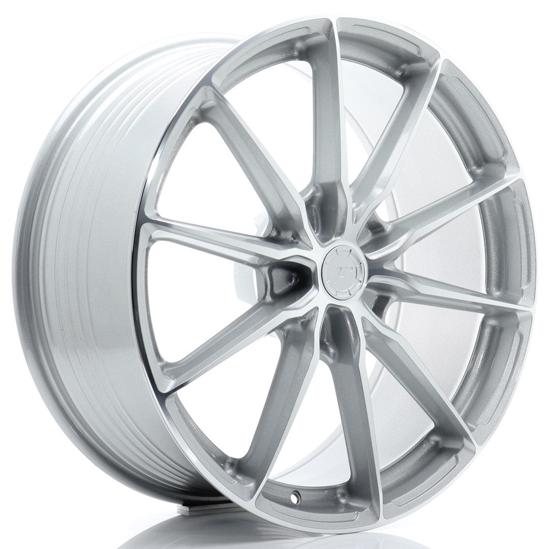 Felg JR Wheels JR37 21x9,5" Silver – sett forfra