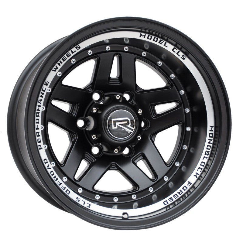 Felger 6x139,7 16x8,5 ET-27 110,1 svart matt