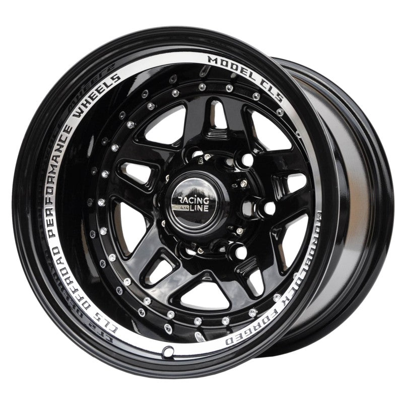 4x4 alufelg 6x139,7 15x10 ET-44 PDW 936 MB polert svart