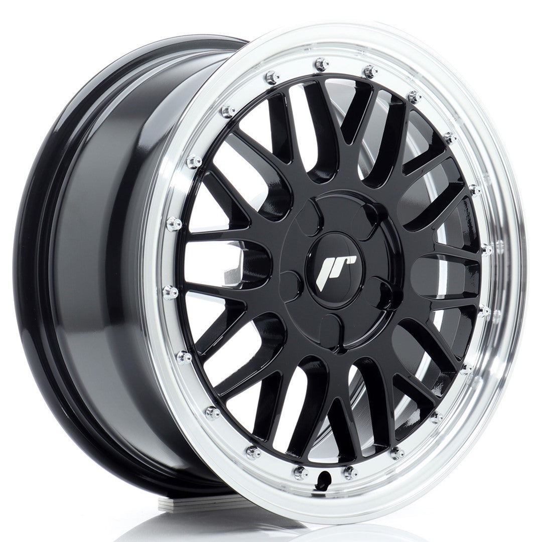 Felg JR Wheels JR23 16x7" Black – sett forfra