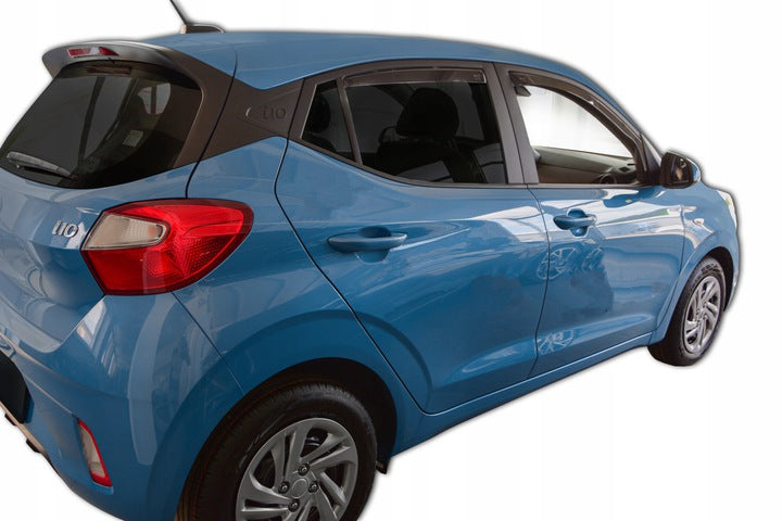 Heko vindavviser til Hyundai i10 III 5-dørs – sort og transparent