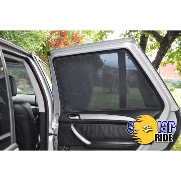 Solskjerm Bmw X5 (E53) (1999-2006) (4 stk) - sett bakfra