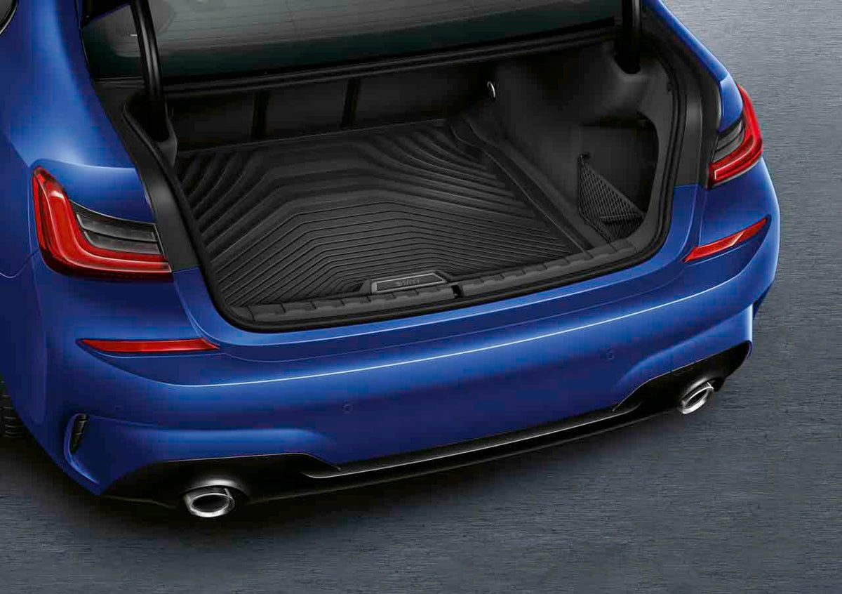 Bagasjeromsmatte Bmw (G20) Sedan / 4 (G22) Coupe (2018-) – TPE - Gummi - detaljer