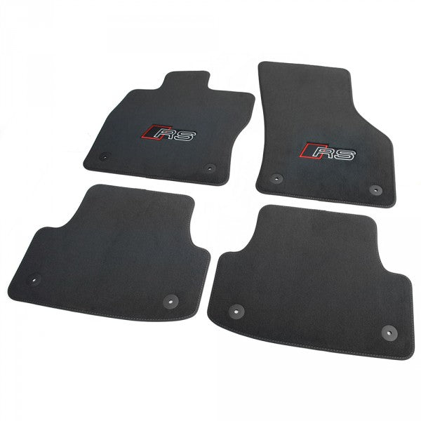 VAG OEM stoffmatter til Audi A3/S3/ RS3 (8V) – svart farge