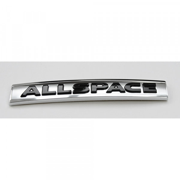 Emblem Vw Tiguan Allspace Chrome / Aluminum / Black - sett forfra