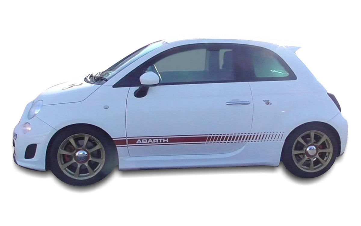 Heko vindavviser til Fiat 500 / 500e – sort PMMA Plexi