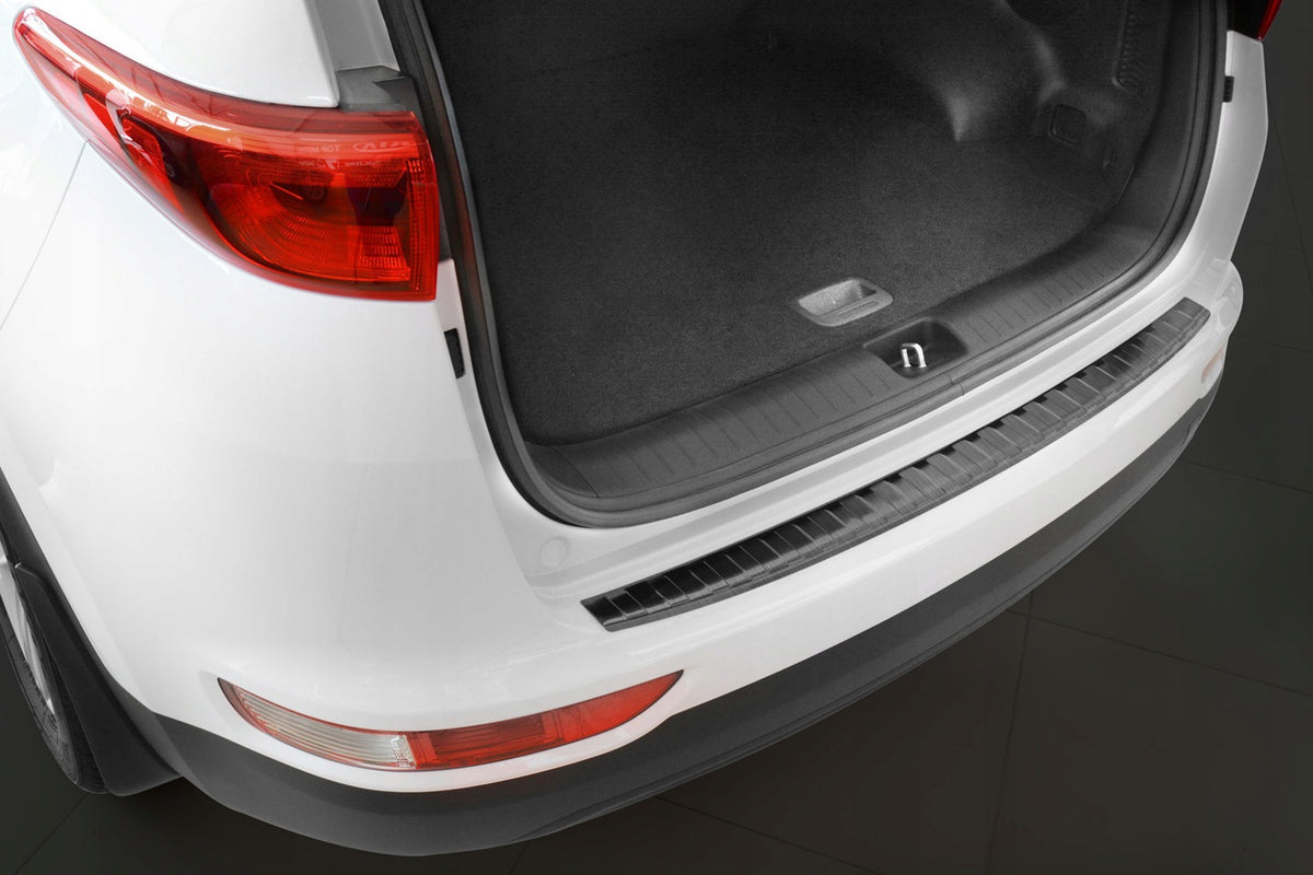 Avisa bakfangerbeskytter til Kia Sportage IV / Black Edition – rustfritt stål