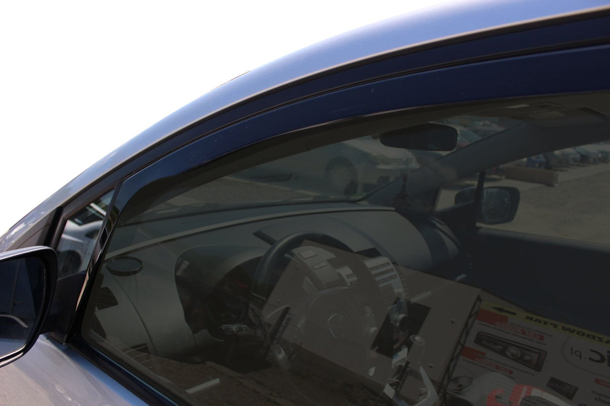 Heko vindavviser til Mazda 5 5-dørs 2006 → sett 4 stk. – sort transparent