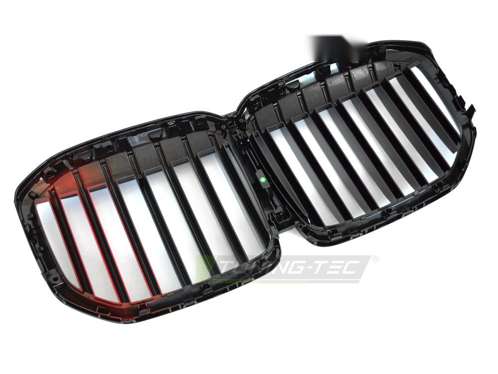 Grill X7 G07 LCI 22- sort/trefarget med festedetaljer.