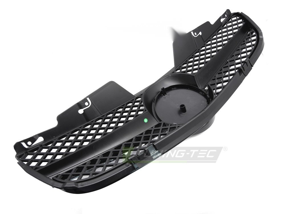 Grill Mercedes SL R230 06-11 krom/sort med festedetaljer.