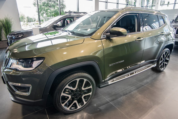 Stigtrinn Jeep Compass Ventshield (2016-) - sett forfra