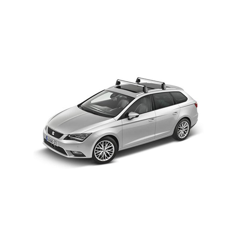 Takstativ OEM til Seat Leon III ST (5F) med aluminiumsbjelker og lås for sikker montering