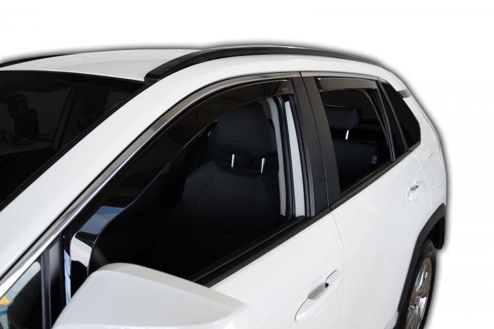 Heko vindavviser til Toyota RAV4 V / RAV4 Plug-in Hybrid / sett 4 stk. – røykfarget