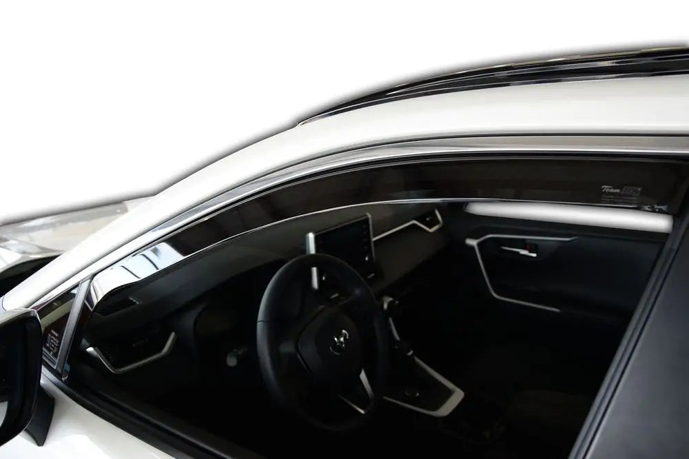 Heko vindavviser til Toyota RAV4 V / RAV4 Plug-in Hybrid / sett 4 stk. – sort transparent