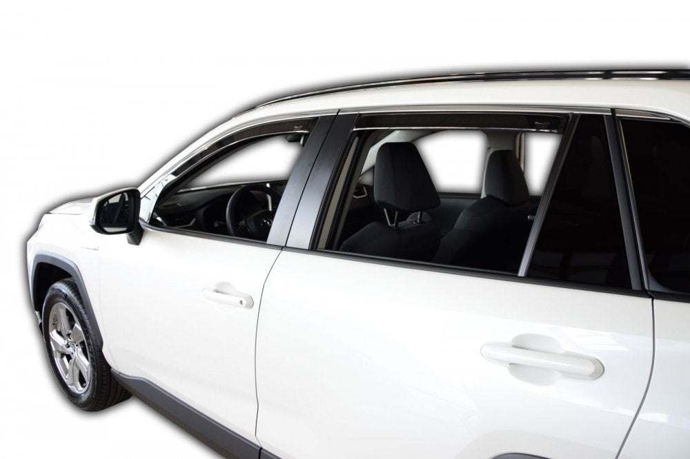 Vindavviser Toyota RAV4 V / RAV4 Plug-in Hybrid / sett 4 stk. (2019-) – PMMA Plexi - detaljer