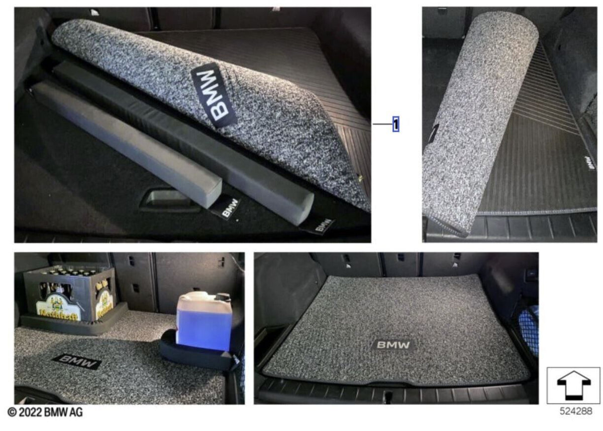 Bagasjeromsmatte Bmw X1 III (U11) / iX1 (U11 BEV) (2022-) – TPE | BMW OEM - detaljer