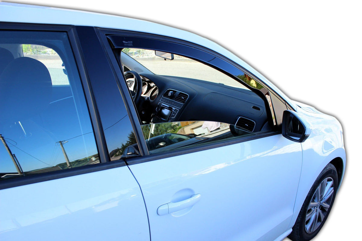 Heko vindavviser til Vw Polo V – sort transparent design