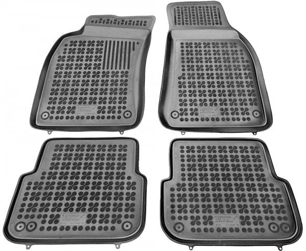 Rezaw-Plast gummimatter til Audi A6 C6 (2004-2011) med 30mm høykant – sett med 4 matter