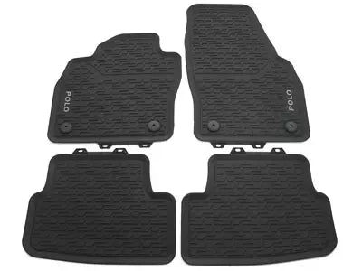 VAG OEM gulvmatter til Vw Polo VI – Gummi/TPE materiale