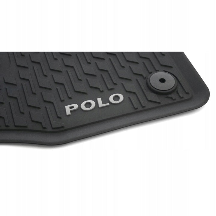VAG OEM gulvmatter til Vw Polo VI – Anthracite svart farge