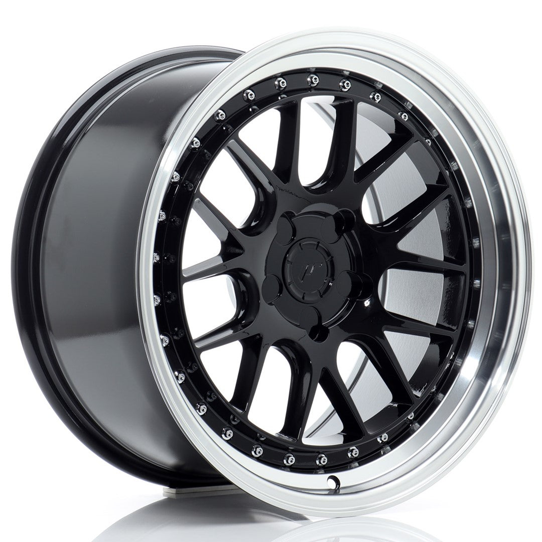 Felg JR Wheels JR40 18x9,5" Black – sett forfra