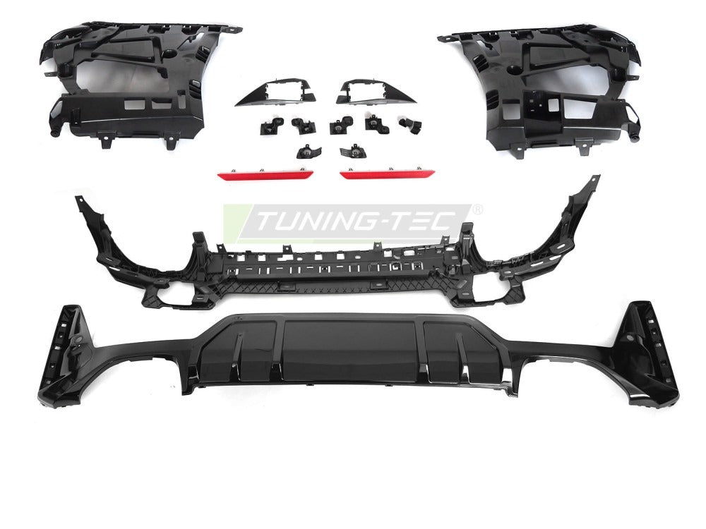Bakfanger BMW G20 LCI 22-26 pakke og innhold.