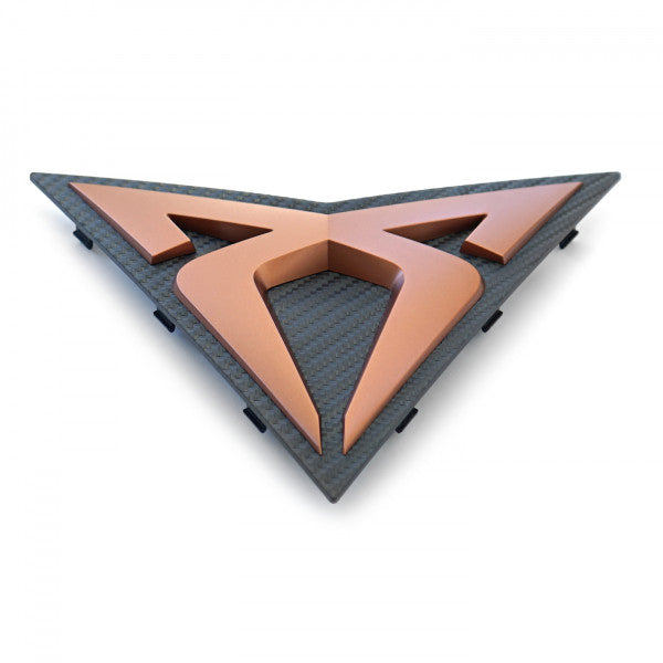 Emblem Cupra Formentor > Copper / Carbon - sett forfra