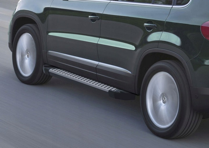 Stigtrinn Rival til Vw Tiguan med enkel montering og solid aluminium/ABS-konstruksjon