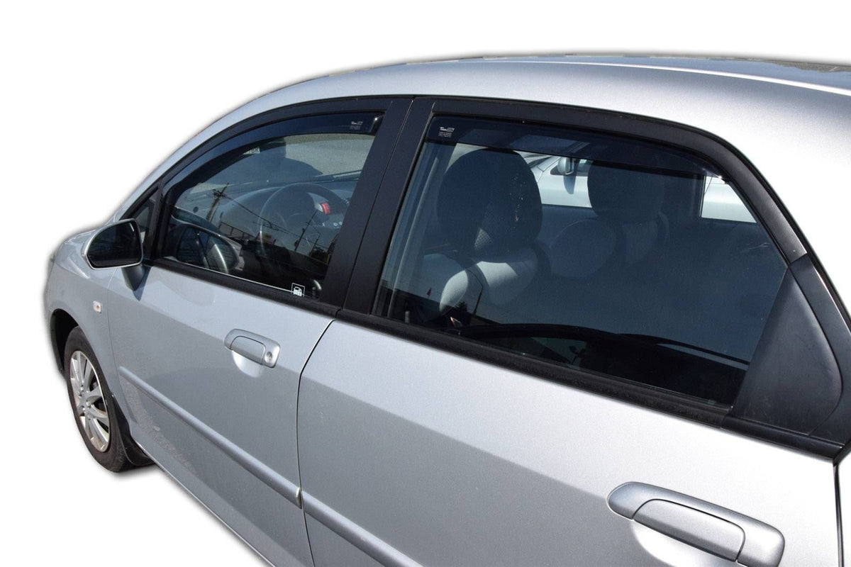 Vindavviser Honda CITY 4-dørs (2006-2009) – PMMA Plexi - detaljer
