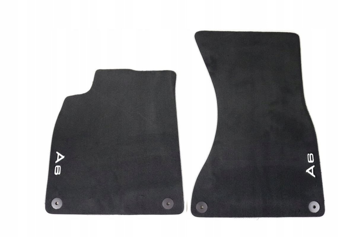 VAG OEM stoffmatter til Audi A6 C7 – svart farge