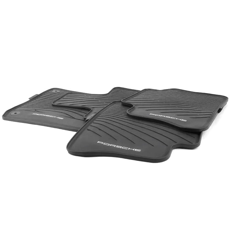 Porsche OEM TPE all-weather gulvmatter til Porsche Panamera I (970) 2009–2016 – 4-delers sett med kant