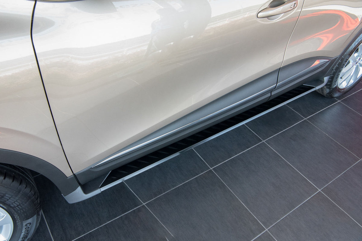 Stigtrinn Ventshield til Renault Kadjar 2016 og nyere i aluminium og ABS med monteringssett