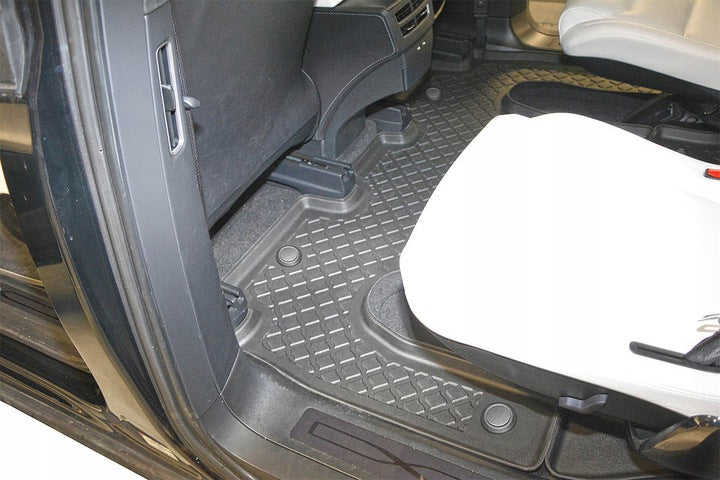 Gulvmatter Tesla Model X (2015-2021) – Antiskli luktfrie gummi TPE - detaljer