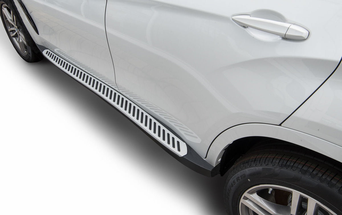 Stigtrinn Ventshield til Bmw X 6 2014-2019 i aluminium og ABS med monteringssett